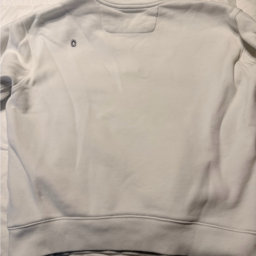 FIGS off shift 1/4 zip-cream - Picture 2 of 6